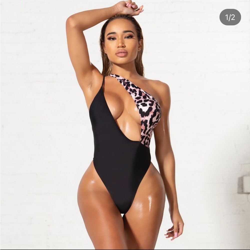 Matte Collection sexy one piece swimsuit